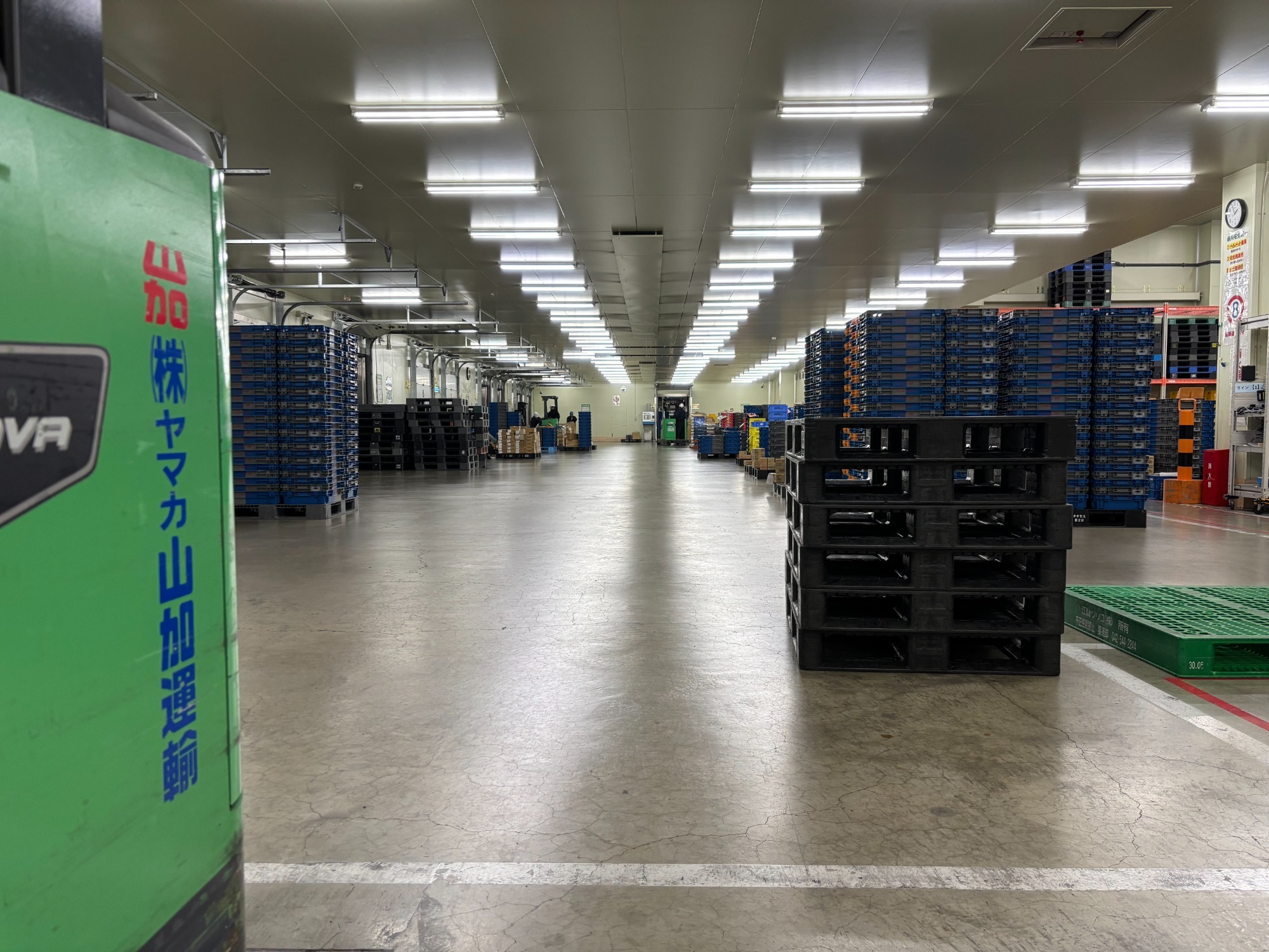 食品製造工場向け配送事業